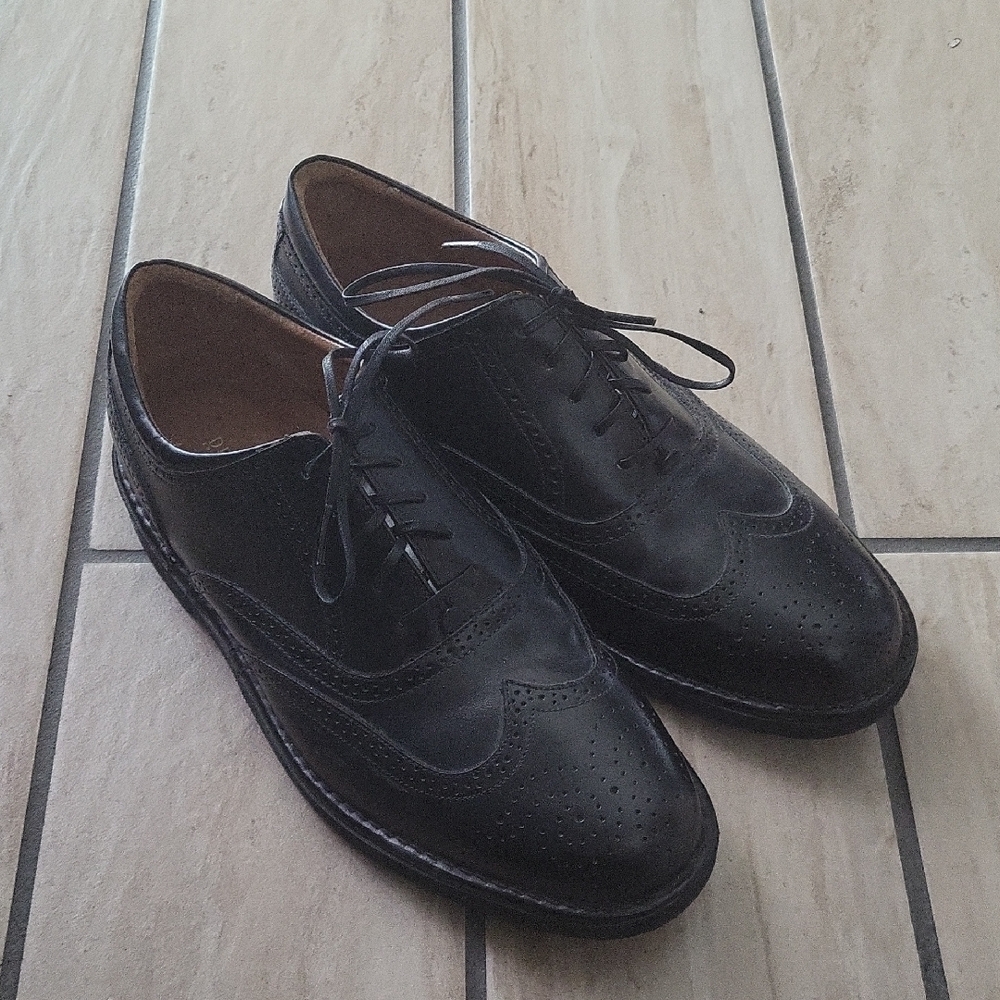 Rockport Black Leather Oxfords